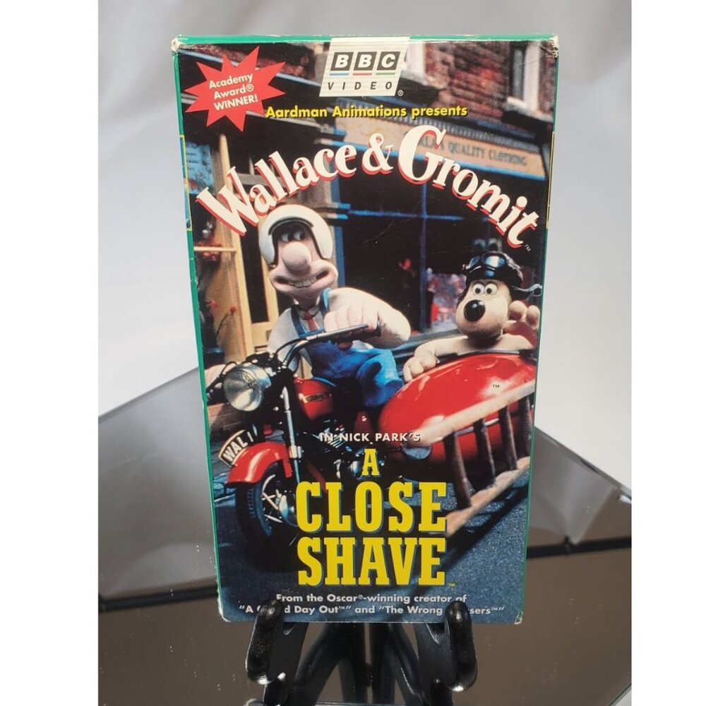 Wallace & Groomit - A Close Shave 1996 VHS Tape